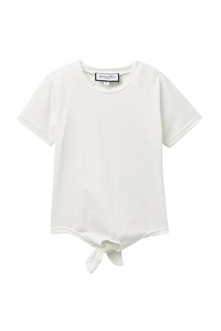 Young and Free Apparel - White Tie Tee Size 4T, 5T and 6T