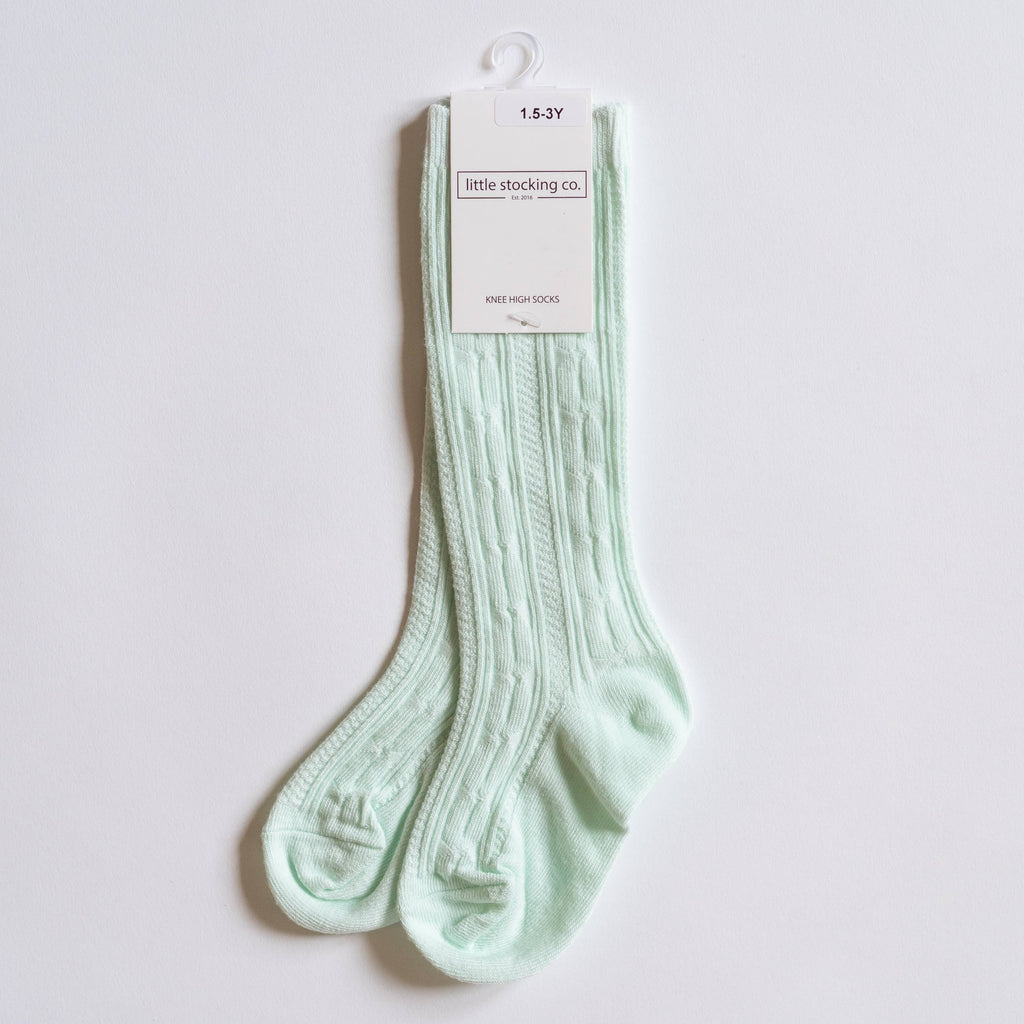 Little Stocking Co. - Mint Knee High Socks