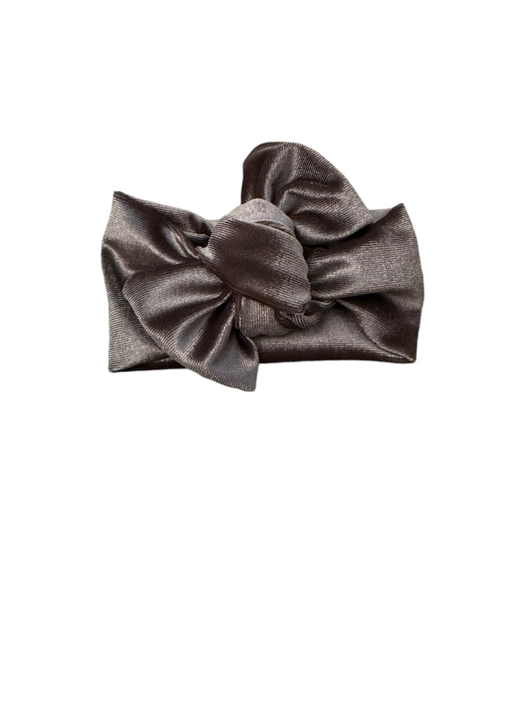 Emma Grace Shoppe Handmade Bow Knot - Coffee Velvet