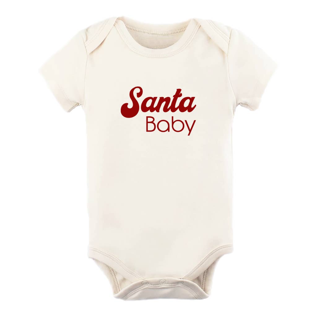 Tenth & Pine - Santa Baby Short Sleeve Bodysuit