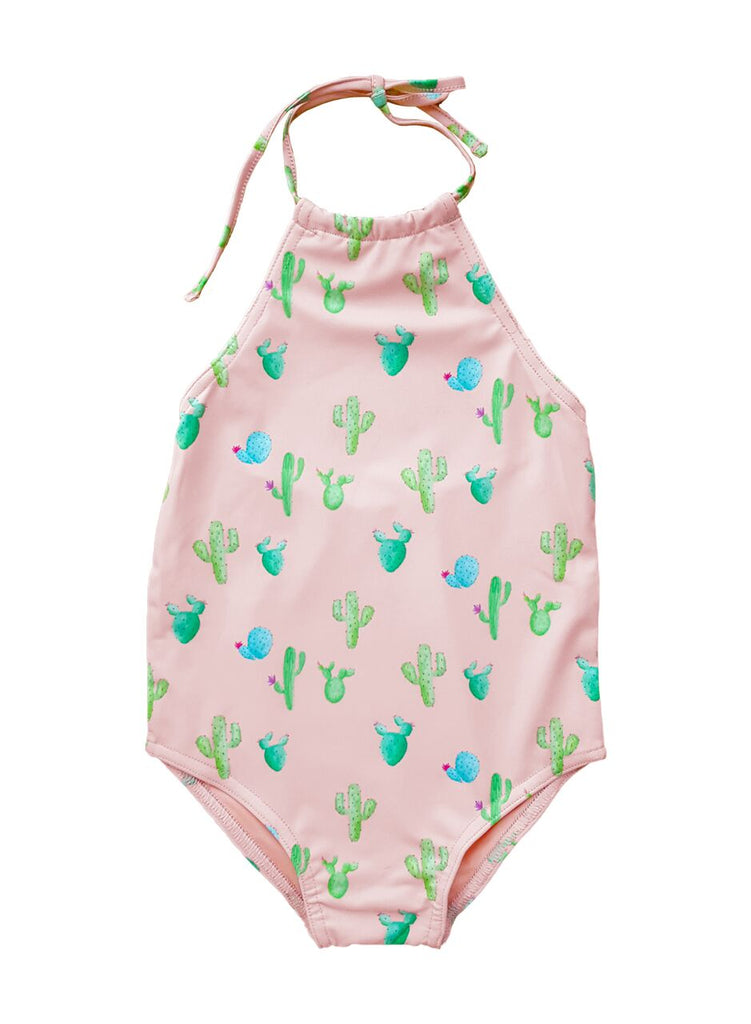 Feather 4 Arrow - Cactus Halter One-Piece 18M, 2T, 3T, 4T and 5T