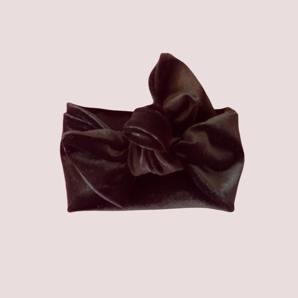 Black Velvet Bow Knot