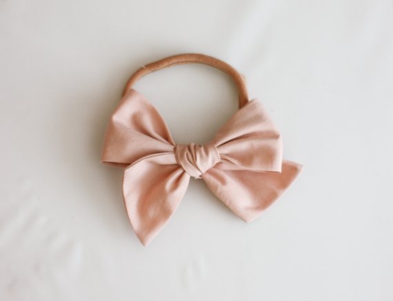 Camryn Girl Handmade - Pink Pinwheel Bow