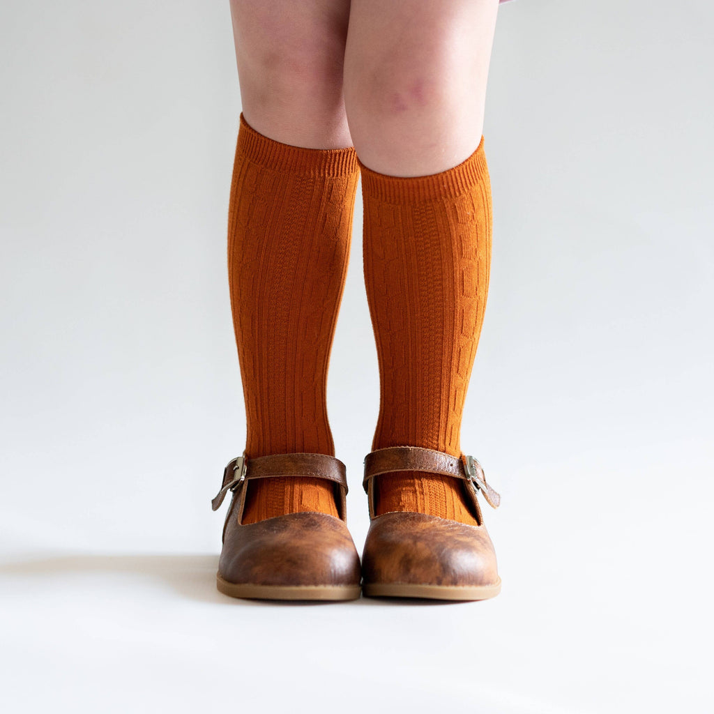 Little Stocking Co. - Pumpkin Spice Knee High Socks