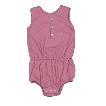 Young and Free Apparel - Plum Baby Romper Size 0-3M. 3-6M, 6-12M, 12-18, 18-24M