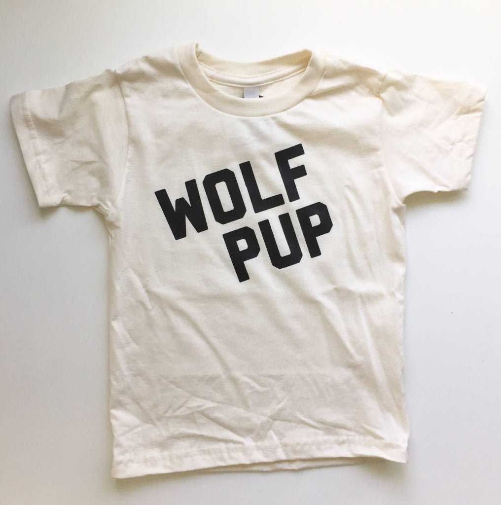 Savage Seeds- Wolf Pup Kids Tee Size 4T, 6T and 8T