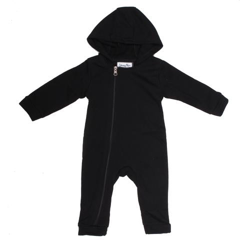 Young and Free Apparel - Cuddlesuit Black Size 6-12M, 12-18M, and 2T