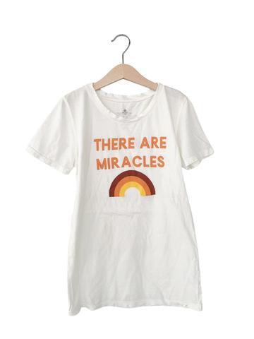 Modern Burlap-- There are Miracles- Women's crew neck tee