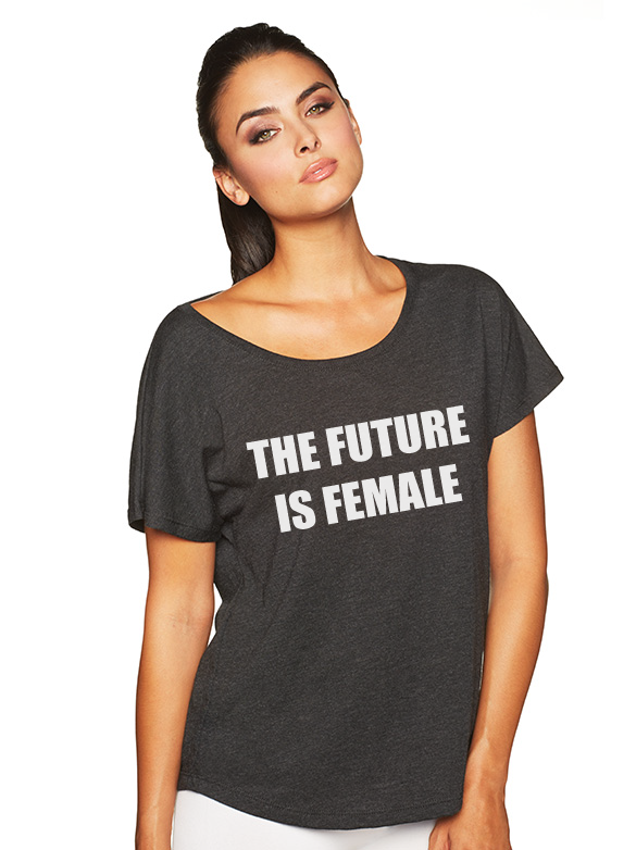 Crimson and Clover Studio - The Future is Female Shirt Sizes M, L XL