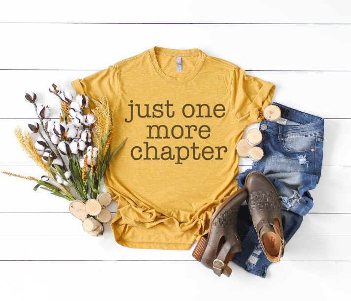 M.B. Paper Design - Just One More Chapter Size XXL