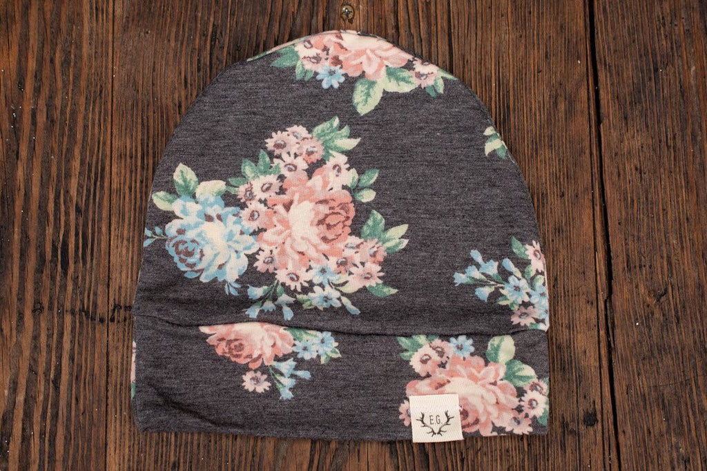 Floral French Terry Slouchy